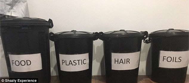 Segregation of salon waste