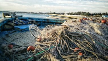 A fishing net used for fishing