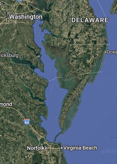 The Chesapeake Bay when nitrate pollution was impressively mitigated through anthropogenic means.