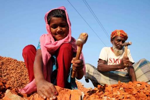 Child labour in Bangladesh.